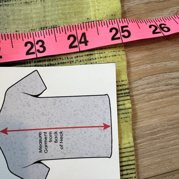 Christopher & Banks Yellow/Green/Black Striped Rhinestone Tee - L - Y2K Sparkle! - Picture 7 of 8